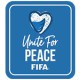 2026 FIFA-Weltmeisterschaft Unite for Peace Aufnäher Königsblaue Edition  + €6,00 